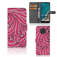 Nokia G50 Hoesje Swirl Pink