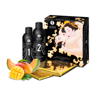 Shunga Body to Body Massage - Melon Mango - 2 Pieces of 7.6 fl / 225 ml - thumbnail