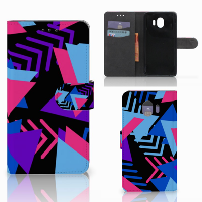 Samsung Galaxy J4 2018 Book Case Funky Triangle