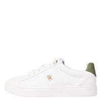Tommy Hilfiger - Sneakers voor dames met monogram details, Wit, 38 EU