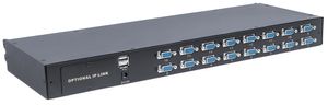 Intellinet 507844 KVM-switch VGA 600 x 480 Pixel, 800 x 600 Pixel, 1024 x 720 Pixel, 1200 x 800 Pixel, 1280 x 720 Pixel, 1440 x 720 Pixel, 1620 x 1080 Pixel,