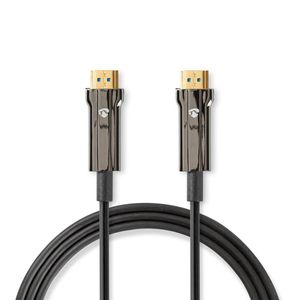 Nedis High Speed ??HDMI-Kabel met Ethernet | 48 Gbps | 20 m | 1 stuks - CVBG3500BK200 - CVBG3500BK200