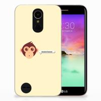 LG K10 2017 Telefoonhoesje met Naam Monkey