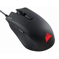 Corsair Harpoon Rgb Pro, Fps/Moba Gaming Mouse, Zwart, Backlit Rgb Led, 12000 Dpi, Optische