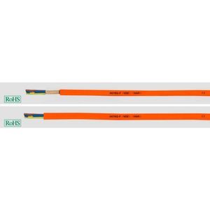 Helukabel H05BQ-F Aansluitkabel 2 x 1 mm² Oranje 22054-500 500 m