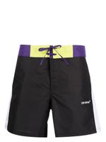 Off-White short de bain Arrow Block Sunset - Noir - thumbnail