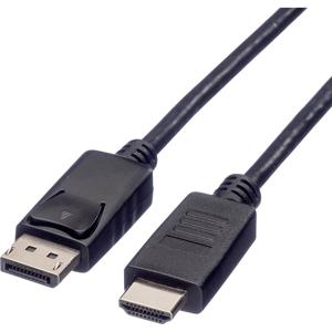 ROLINE DisplayPort Kabel DP - HDMI, M/M, zwart, 3 m