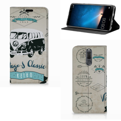 Huawei Mate 10 Lite Stand Case Retro VW Bus