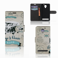 Lenovo C2 Power Telefoonhoesje met foto Retro VW Bus