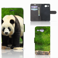 Acer Liquid Z520 Telefoonhoesje met Pasjes Panda