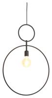 Light & Living Hanglamp 'Dorina' 50cm, mat zwart