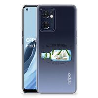 OPPO Reno 7 5G | Find X5 Lite Telefoonhoesje met Naam Boho Bottle - thumbnail