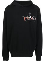 Philipp Plein hoodie Lettering à logo imprimé - Noir - thumbnail