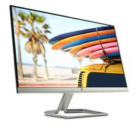 HP 22f Full HD IPS Monitor, HDMI, VGA, AMD FreeSync, 1920 x 1080 pixels bij 60 Hz, 5 ms reactietijd 23,8 inch, wit / zilver