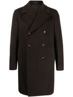 Tagliatore Arden wool-blend coat - Marron - thumbnail