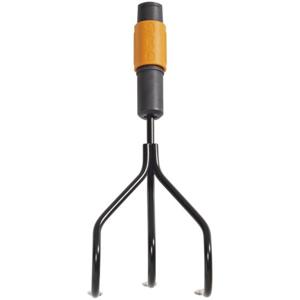 Fiskars QuikFit Zwart, Oranje Handcultivator