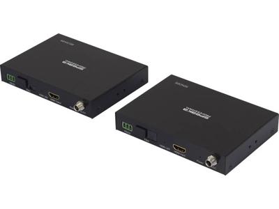 SpeaKa Professional HDMIV-IPSO100 HDMI, RS232 Extender (verlenging) Via glasvezelkabel 20 km