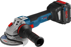 Bosch Blauw GWS 18V-10 C Professional Accu haakse slijper | 18v 5.0Ah | in L-BOXX - 06019G310D