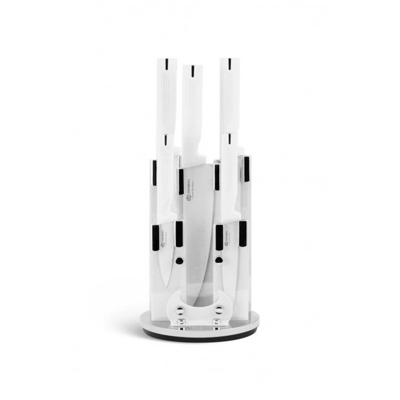 Edënbërg White Line - Messenset met Luxe Messenhouder - 6 delig Edënbërg White Line - Messenset met Luxe Messenhouder - 6 delig