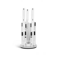 Edënbërg White Line - Messenset met Luxe Messenhouder - 6 delig