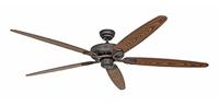 CasaFan Plafondventilator CLASSIC ROYAL - rotorblad-Ø 1800 mm - eiken antiek/walnoot/bruin antiek/brons