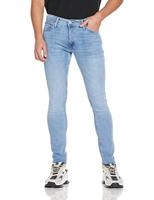 JACK & JONES Heren Jeans JJILIAM JJORIGINAL AM 792 50SPS - Skinny Fit - Blauw - Blue Denim, Maat: W 34 L 32, Kleur: blauw (Blue Denim (12149678)), Blauwe jeansstof.