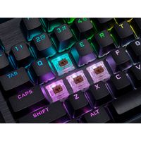 Corsair K70 RGB PRO Mechanical Gaming Keyboard gaming toetsenbord RGB leds, PBT double-shot - thumbnail