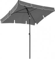 O'Daddy parasol kantelbaar 240 cm staal/polyester grijs/zwart
