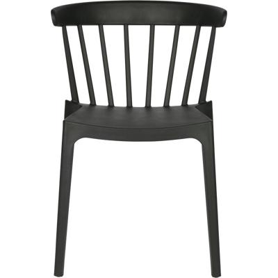 Spijlenstoel Bliss Zwart Outdoor Spijlenstoel Bliss Zwart Outdoor