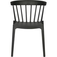 Spijlenstoel Bliss Zwart Outdoor