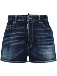 DSQUARED2 short Baggy Superstar en jean - Bleu