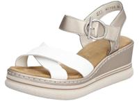 Rieker sandalen voor dames 67703, grootte:40, kleur:Wit