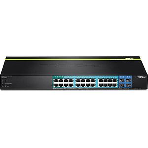 Trendnet TPE-2840WS netwerk-switch Managed Gigabit Ethernet (10/100/1000) Power over Ethernet (PoE) 1U Zwart