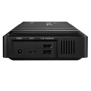 WD Black D10 Game Drive 8 TB Externe harde schijf (3,5 inch) USB 3.2 Gen 1 Zwart WDBA3P0080HBK-EESN