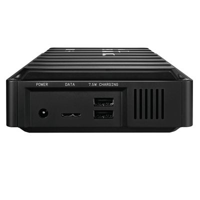WD Black D10 Game Drive 8 TB Externe harde schijf (3,5 inch) USB 3.2 Gen 1 Zwart WDBA3P0080HBK-EESN