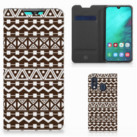 Samsung Galaxy A40 Hoesje met Magneet Aztec Brown - thumbnail