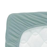 Briljant Baby katoenen jersey hoeslaken 70x140 cm Stonegreen