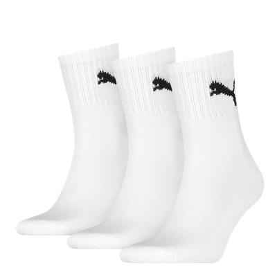 Puma sokken hoog wit 3-pack-43-46