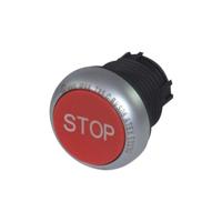 Eaton 216632 drukknop, vlak, zwart 0, vastklikken