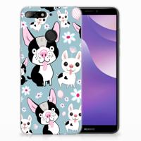 Huawei Y6 (2018) TPU Hoesje Hondjes