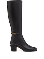 Valentino Garavani bottines Tan-Go 60mm en cuir - Noir