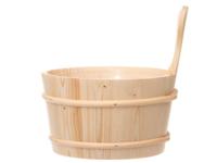 4Living sauna-emmer - Vurenhout