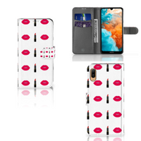 Huawei Y6 (2019) Telefoon Hoesje Lipstick Kiss - thumbnail