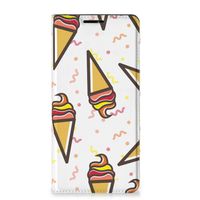 Motorola Edge 20 Pro Flip Style Cover Icecream - thumbnail