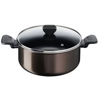 Kookpot Tefal B5544602 Zwart Aluminium 4 Onderdelen Ø 24 cm - thumbnail