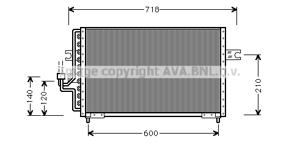 Condensor, airconditioning PRASCO, u.a. für Hyundai