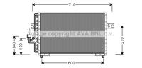 Condensor, airconditioning PRASCO, u.a. für Hyundai