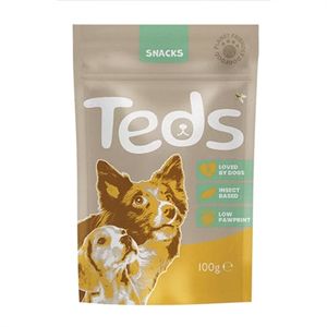 TEDS INSECT BASED SNACK SEMI-MOIST 100 GR