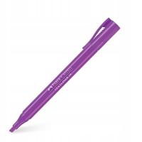 Faber-Castell 157736 - markeerstift Textliner 38, in stiftvorm met clip, violet