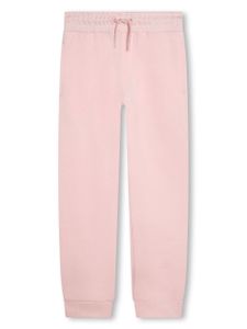 Kenzo Kids pantalon de jogging à logo imprimé - Rose